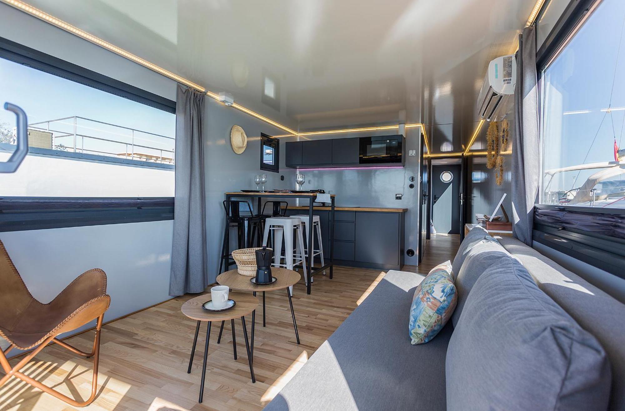 Azvalia Luxury Casa Barco New York And Texas-Unique Houseboat Experience Hotel El Puerto de Santa Maria Bagian luar foto